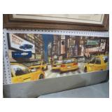 NEW YORK SCENE ON CANVAS