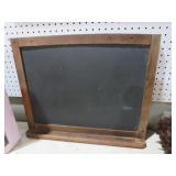 ANTIQUE REAL SLATE CHALKBOARD