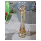 FENTON HAND PAINTED BUD VASE