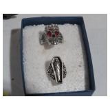 SKULL & COFFIN GOTHIC RINGS