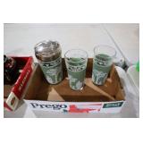 VTG JEANETTE GLASS HELLENIC WEDGEWOOD JASPER GREEN