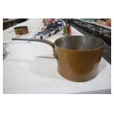 HEAVY ANTIQUE COPPER POT