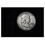 1950 D FRANKLIN HALF DOLLAR 90%
