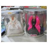 PRINCESS DIANA & HAPPY HOLIDAYS BARBIES (NIB)