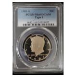 1981 S KENNEDY HALF DOLLAR PCGS PR69DCAM