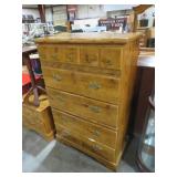 SOLID WOOD 5 DWR HIGHBOY CHEST