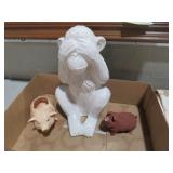 COLLECTION OF MONKEY & PIGS