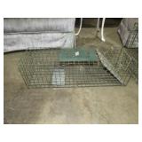 SMALL METAL ANIMAL TRAP