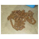 HEAVY DUTY TOW CHAIN W/ HOOKS