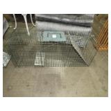 LARGE METAL ANIMAL TRAP