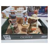 COLL. VTG ENESCO & HUMMEL FIGURINES