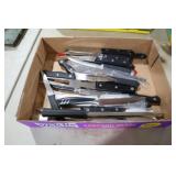 KITCHEN KNIVES, SHARPENERS, MISC