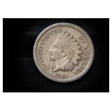 1861 CIVIL WAR ERA INDIAN HEAD CENT