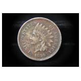 1859 INDIAN HEAD CENT