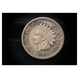 1862 CIVIL WAR ERA INDIAN HEAD CENT