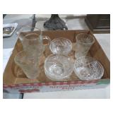 COLL.  VTG CLEAR GLASSWARE