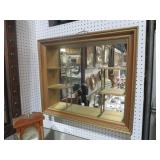 HANGING WALL SHADOWBOX W/ MIRRORED BACK