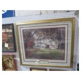 FRAMED & MATTED PLANTATION PRINT