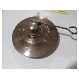 VINTAGE SILVERPLATE ALCHOLBURNER LAMP