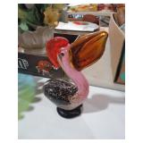 MURANO STYLE ART GLASS PELICAN (HEAVY)