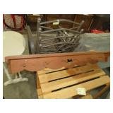 HEART CUT OUT SHELF W/ PEGS