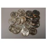 (20) UNCIRCULATED PRESIDENTIAL DOLLARS