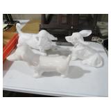 COLLECTION OF DOGS FIGURES