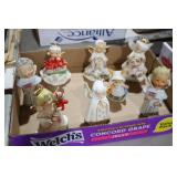 COLL. PORCELAIN/CERAMIC ANGEL BABY FIGURINES