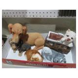 COLLECTION OF DOG FIGURES