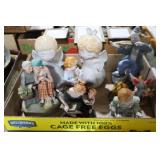 COLL. OF VINTAGE PORCELAIN/CERAMIC FIGURINES