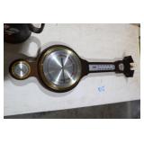 VINTAGE BAROMETER/THERMOMETER