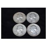 1954 P/D/S, 1955 P WASH. QUARTERS 90%