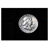 1959 P FRANKLIN HALF DOLLAR 90%