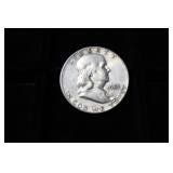 1953 P FRANKLIN HALF DOLLAR 90%