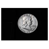 1954 P FRANKLIN HALF DOLLAR 90%