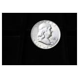 1953 P FRANKLIN HALF DOLLAR 90%