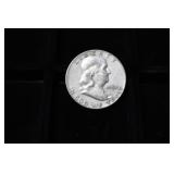 1954 P FRANKLIN HALF DOLLAR 90%