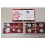 1999 US MINT SILVER PROOF SET