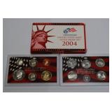 2004 US MINT SILVER PROOF SET
