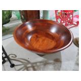 14" LAYERED WOOD BOWL