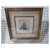 FRAMED FINGAT RAMILLIES -JOHN ROBINSON -LONDON