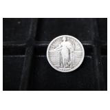 1917 P STANDING LIBERTY QUARTER 90%