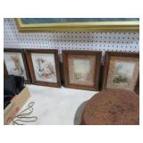 (4) FRAMED SCENIC & STILL LIFE PRINTS