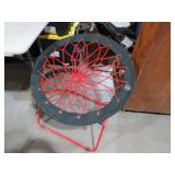 METAL FRAMED CHILDS CHAIR