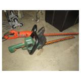 (2) BLACK & DECKER HEDGE TRIMMERS