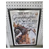 FRAMED WE  ARE THE GRANDDAUGHTERS OF WITCHES