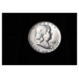 1951 P FRANKLIN HALF DOLLAR 90%