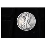 1918 S WALKING LIBERTY HALF DOLLAR 90%