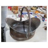 BRASS BUCKET W/ HANDLE