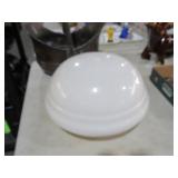 MILKGLASS CEILING LIGHT SHADE